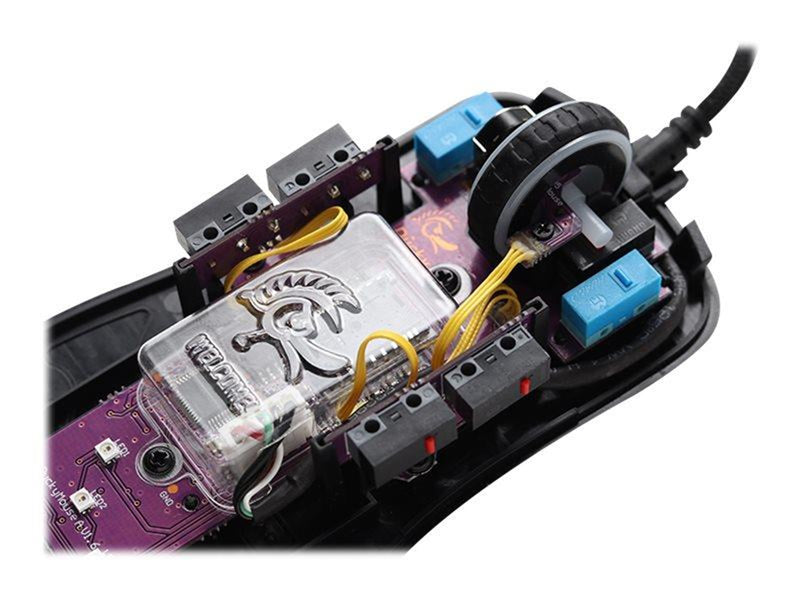 Ducky Feather - mouse - USB 2.0 - Maus (Schwarz)