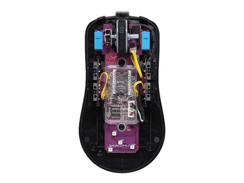 Ducky Feather - mouse - USB 2.0 - Maus (Schwarz)