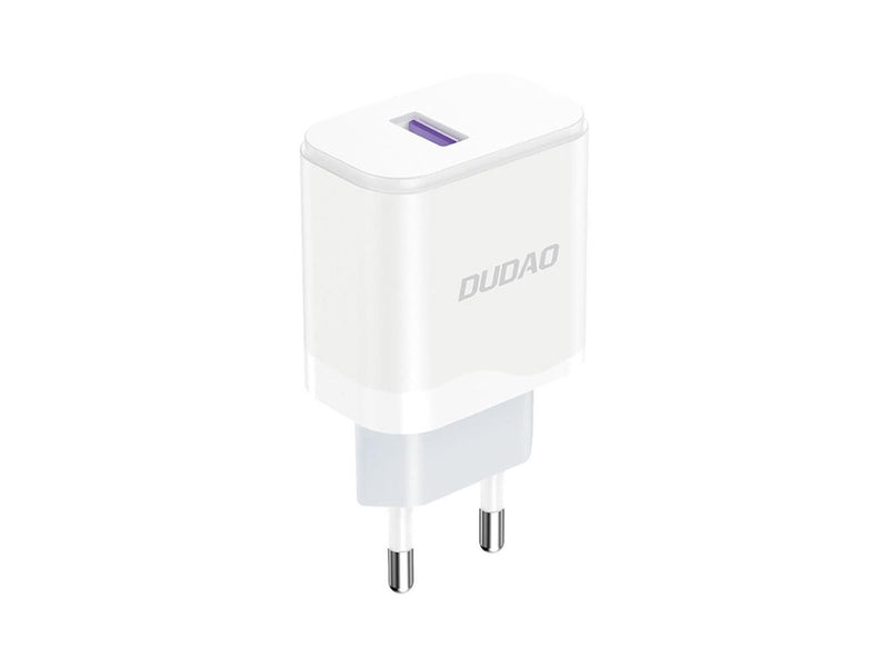Dudao A20EU USB-A 18W network charger - white