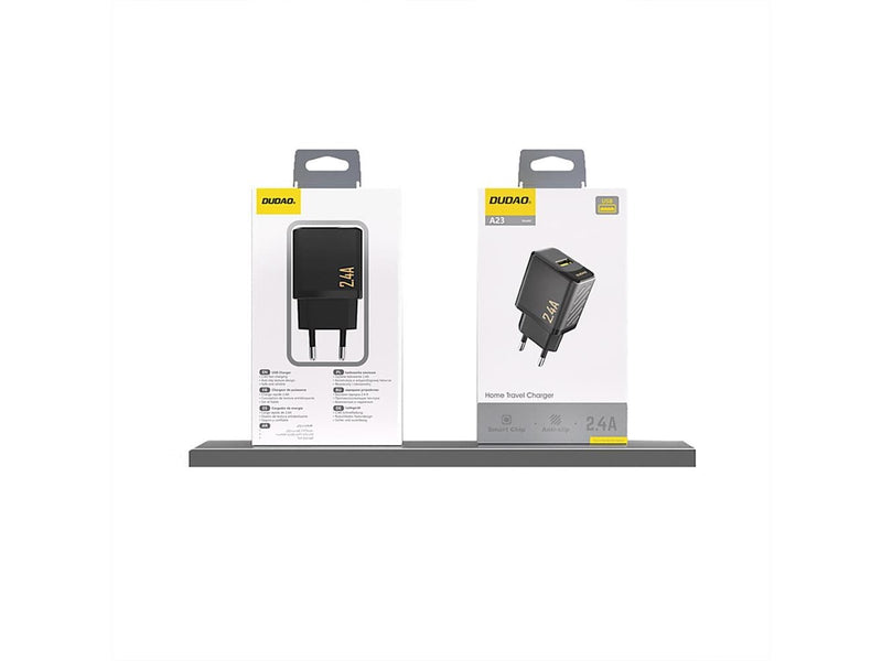 Dudao  A23 2.4A USB-A Charger - Black