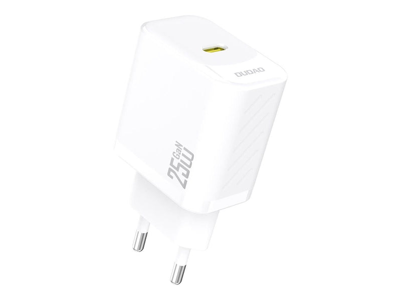 Dudao A27 25W GaN USB-C Wall Charger - White