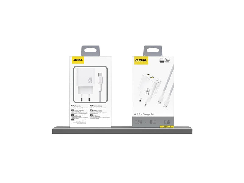 Dudao A27 Max 35W GaN Wall Charger - White