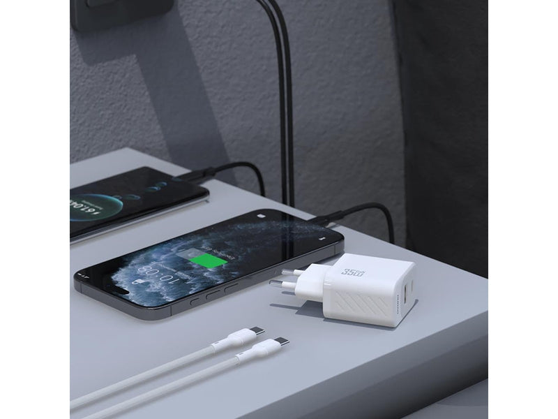 Dudao A27 Max 35W GaN Wall Charger - White