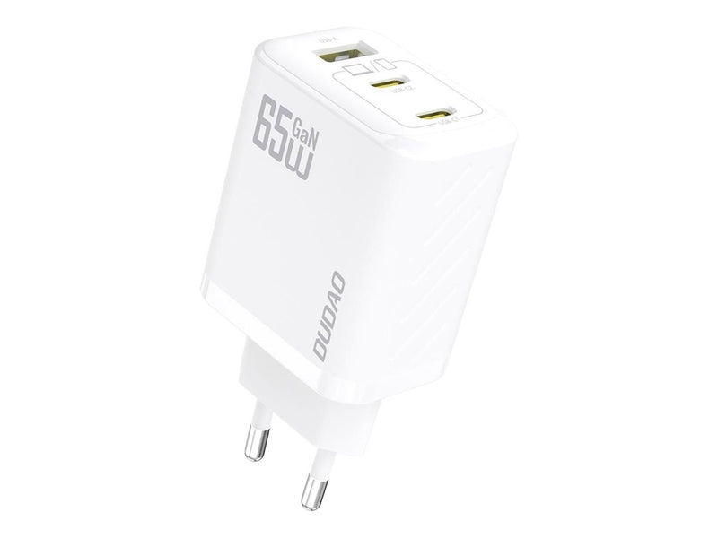 Dudao A29C 65W GaN Wall Charger + USB-C Cable - White