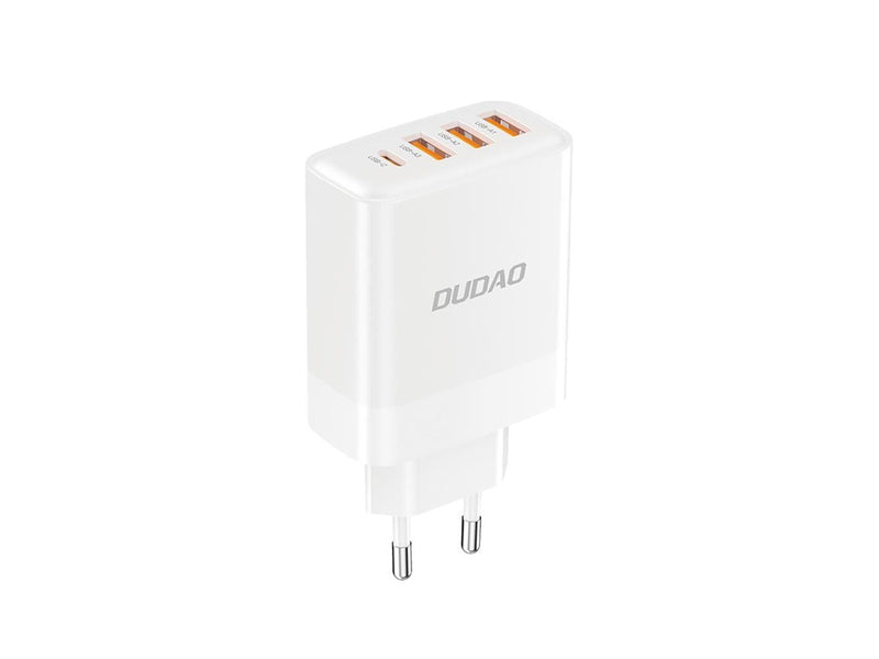 Dudao A5HEU wall charger 3x USB-A 1x USB-C PD20W - white