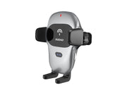 Dudao Automatic Car Holder with Built-in Qi 15W Wireless Charger Gray (F20xs)