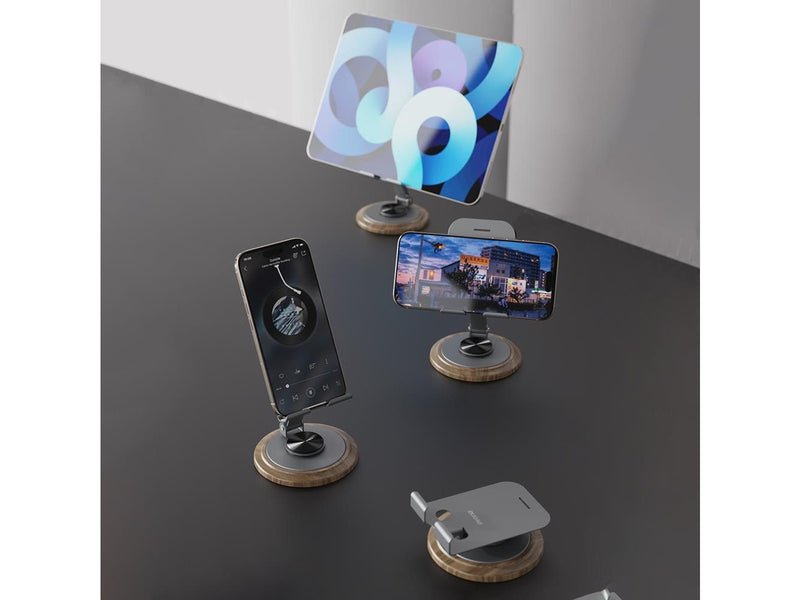 Dudao  F17M 360° metal phone stand - gray