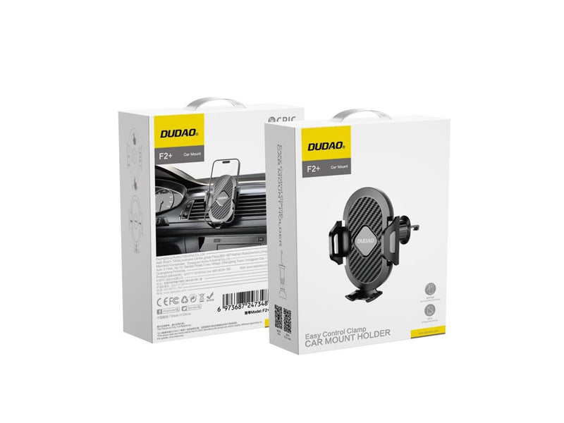 Dudao F2+ Smartphone Holder for Clamp Air Vent - Black