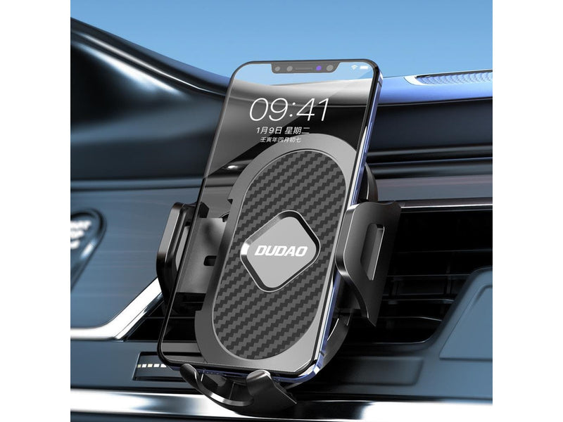 Dudao F2+ Smartphone Holder for Clamp Air Vent - Black