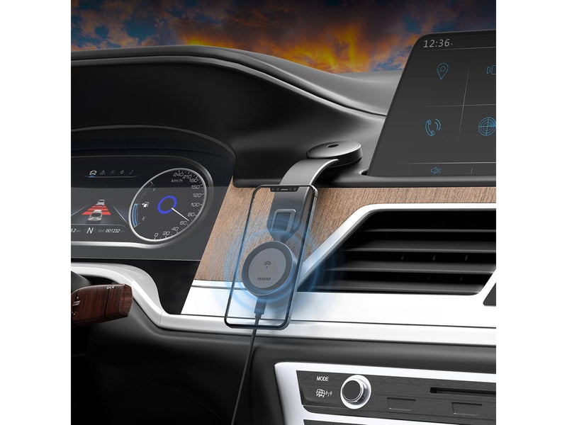 Dudao F21 Pro 15W MagSafe Inductive Car Charger - Black