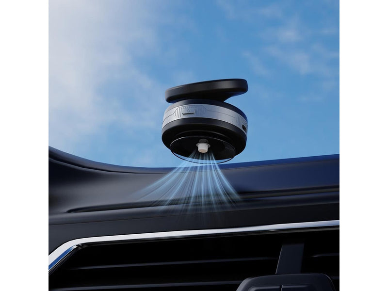 Dudao F24MAX Car Mount with 15W Wireless Charger MagSafe Compatible with Auto Suction Cup - Black