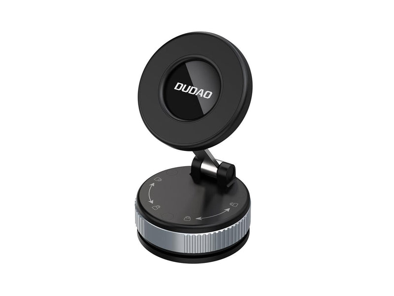 Dudao F24PRO MagSafe Compatible Car Mount with Suction Cup for Windshield or Dashboard - Black