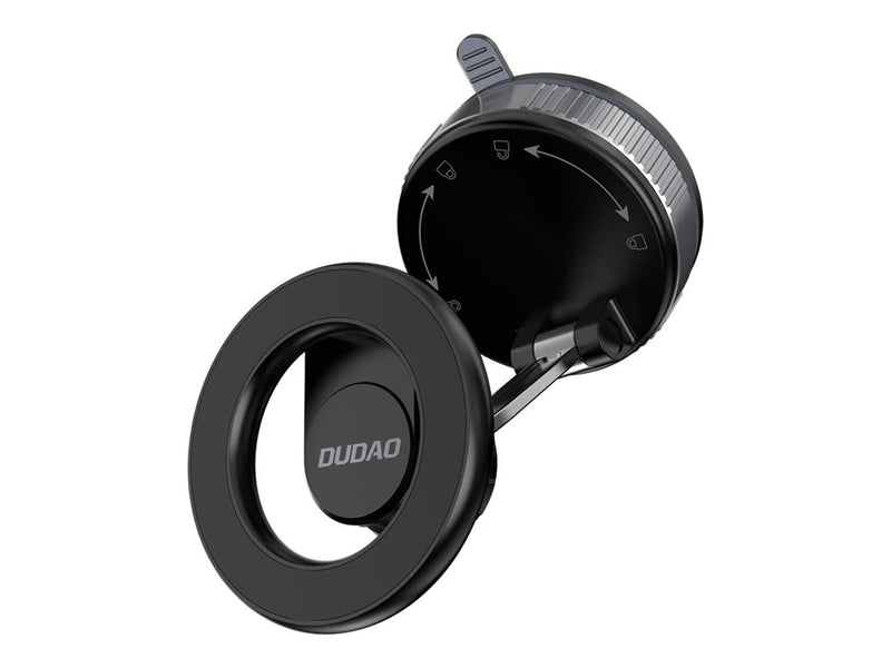 Dudao F24X MagSafe Compatible Car Mount with Suction Cup - Black