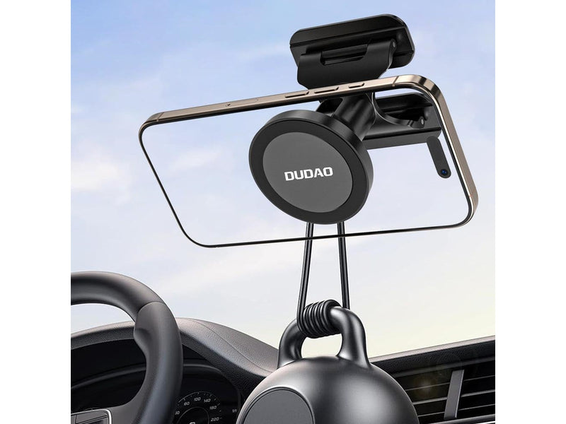Dudao F25 MagSafe Compatible Car Mount for Dashboard or Windshield - Black