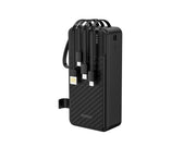 Dudao K11 Max Powerbank with Built-in Cables - 30000 mAh