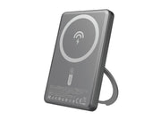 Dudao K28S 20W PD 5000mAh Powerbank with MagSafe and Stand - Gray - 5000 mAh