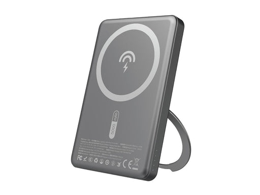 Dudao K28S 20W PD 5000mAh Powerbank with MagSafe and Stand - Gray - 5000 mAh