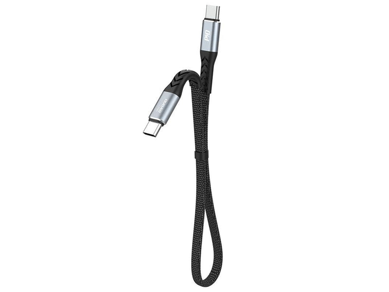 Dudao L10C USB-C - USB-C PD cable 100W 5A 0.23m - black