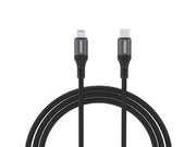 Dudao  L3CL USB-C - Lightning 30W Braided Cable 1.2m - Black