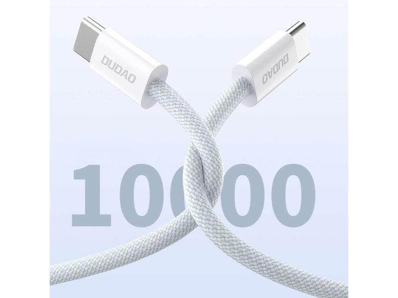 Dudao L6C USB-C - USB-C PD cable 30W 1m - light blue