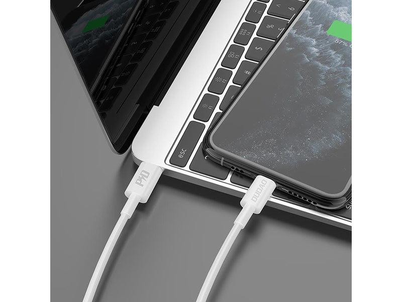 Dudao L6X USB-C - Lightning PD 20W 1m Cable - White