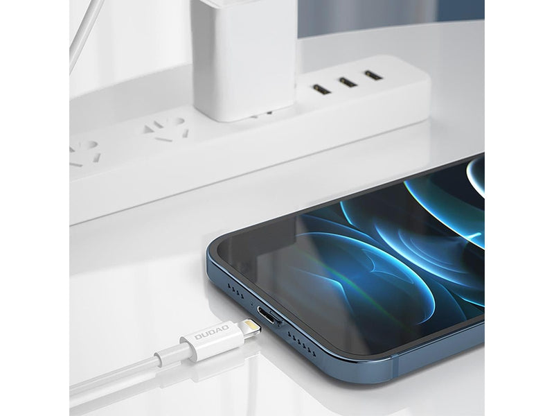 Dudao L6X USB-C - Lightning PD 20W 1m Cable - White