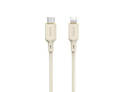 Dudao  L7SCL USB-C - Lightning cable 30W 1m - beige