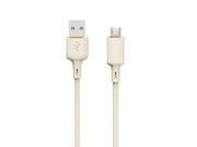 Dudao L7SM USB-A - micro USB cable 5A 1m - beige