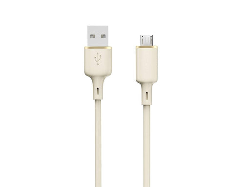 Dudao L7SM USB-A - micro USB cable 5A 1m - beige