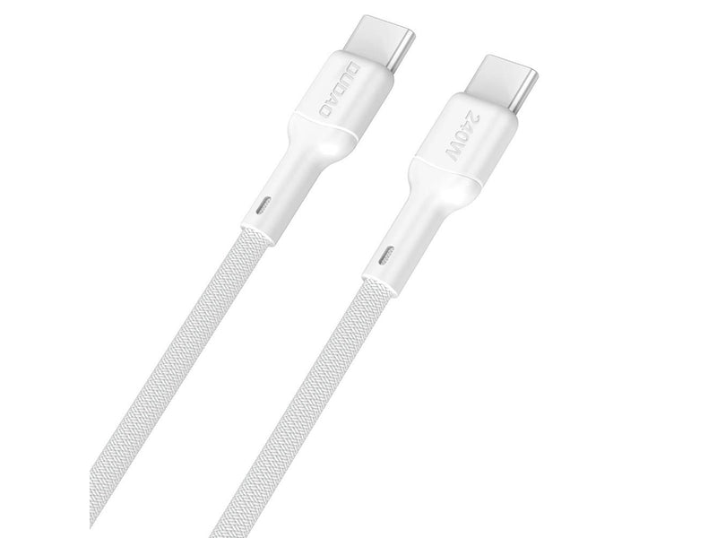 Dudao  L9C Max 240W PD USB-C - USB-C 2m Cable - White