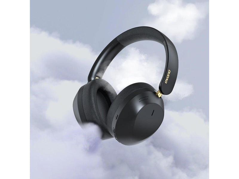 Dudao Max Wireless On-Ear Bluetooth Headphones with ANC - Black