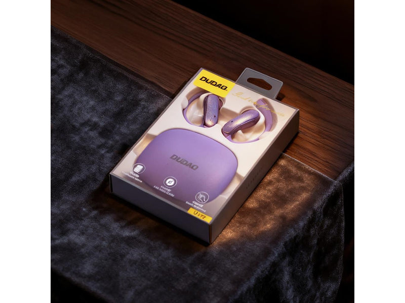 Dudao U17Z Bluetooth 5.3 OWS Headphones with Ear Hooks - Purple