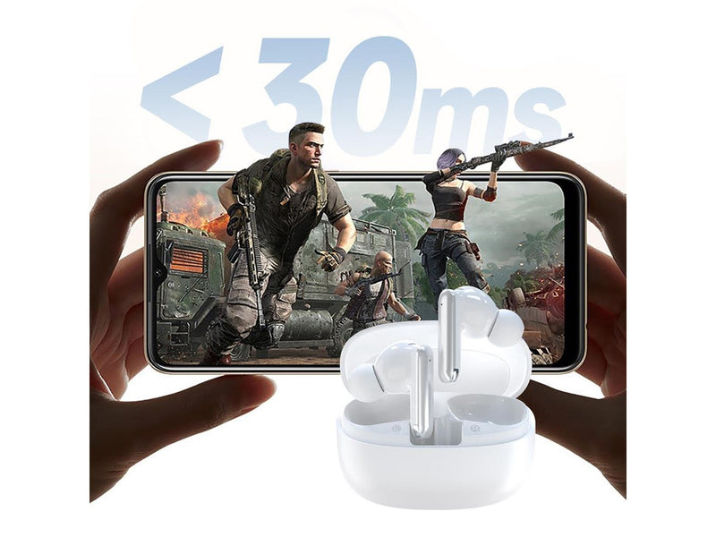 Dudao U21 TWS ANC ENC Bluetooth Wireless Headphones - White