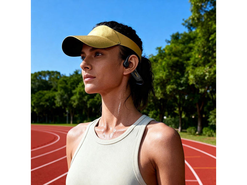 Dudao  U22 Headband Bluetooth 5.2 Bone Conduction Headband - Black