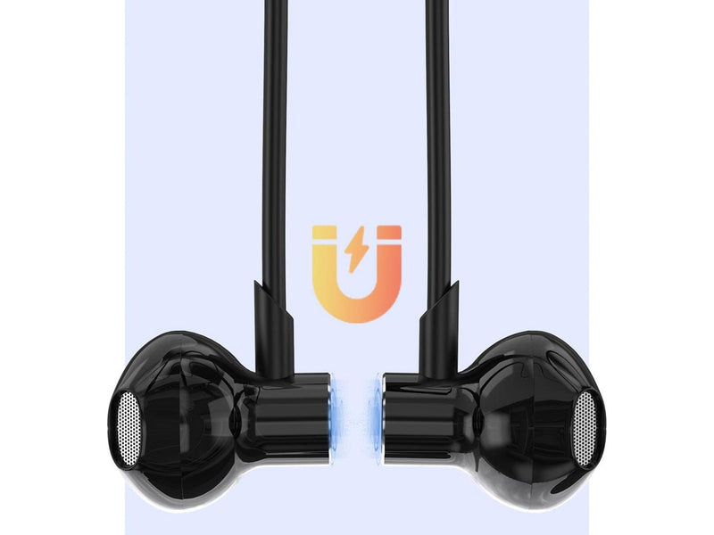 Dudao U5 Max Bluetooth Neckband Wireless Headphones - Black