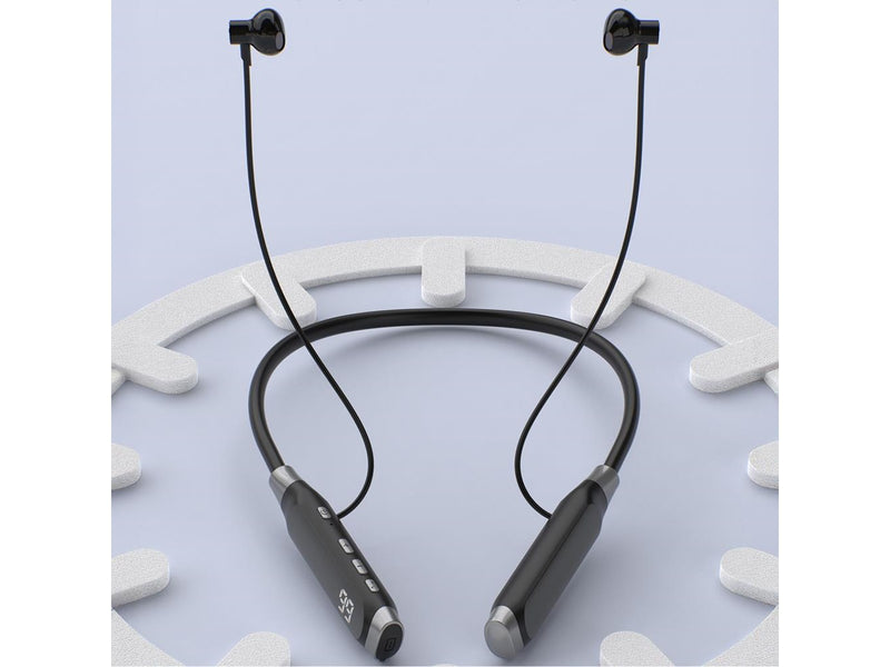 Dudao U5 Max Bluetooth Neckband Wireless Headphones - Black