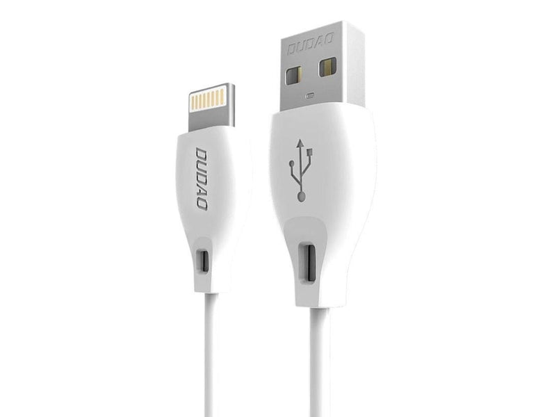 Dudao  USB/Lightning Cable 2.4A 1m White (L4L 1m White)