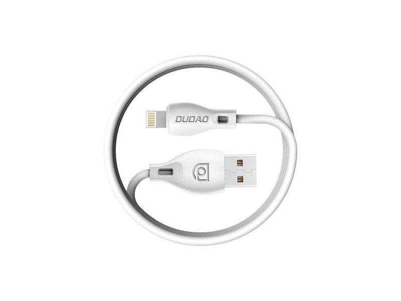 Dudao  USB/Lightning Cable 2.4A 1m White (L4L 1m White)