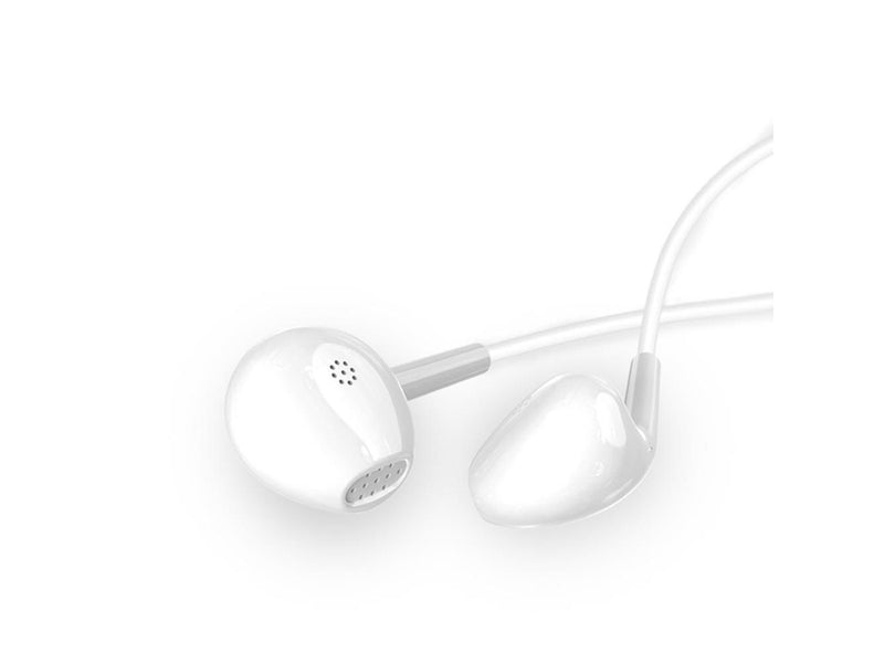 Dudao Wired Earbuds 3.5mm Mini Jack 1.15m - White