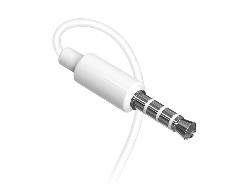 Dudao Wired Earbuds 3.5mm Mini Jack 1.15m - White