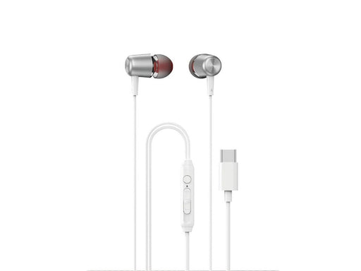 Dudao  X1PROT In-Ear Wired USB-C Headphones 1.2m - White