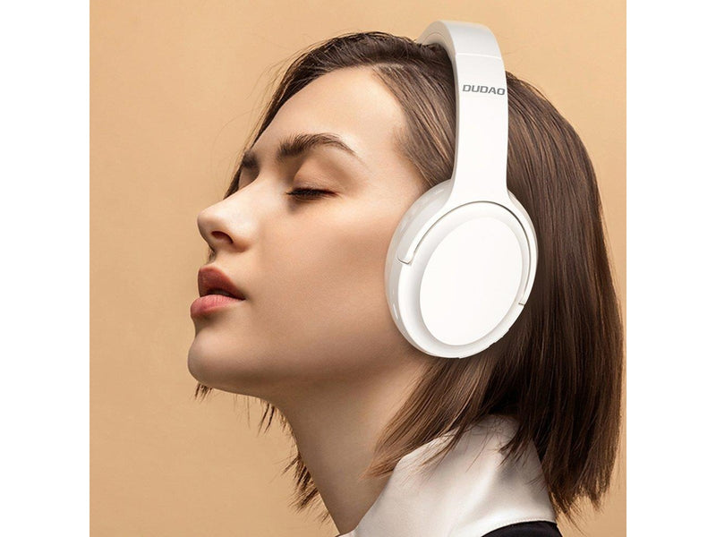 Dudao  X22Pro on-ear wireless Bluetooth 5.3 headphones - white