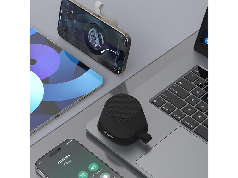 Dudao Y20 Wireless Speaker with Bluetooth 5.3 Magnetic Mount - Black