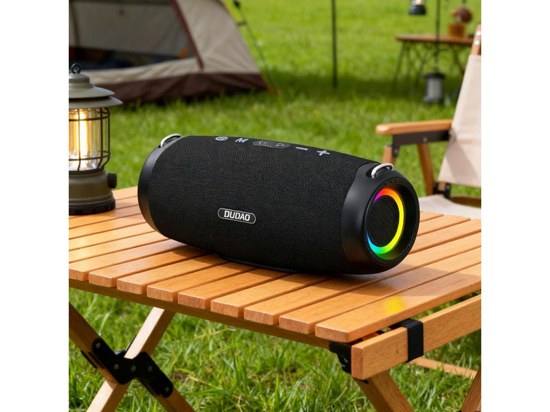 Dudao Y21Pro RGB Bluetooth 5.3 Backlit Wireless Speaker - Black