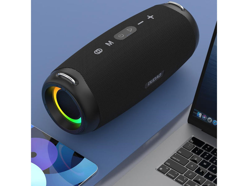 Dudao Y21Pro RGB Bluetooth 5.3 Backlit Wireless Speaker - Black