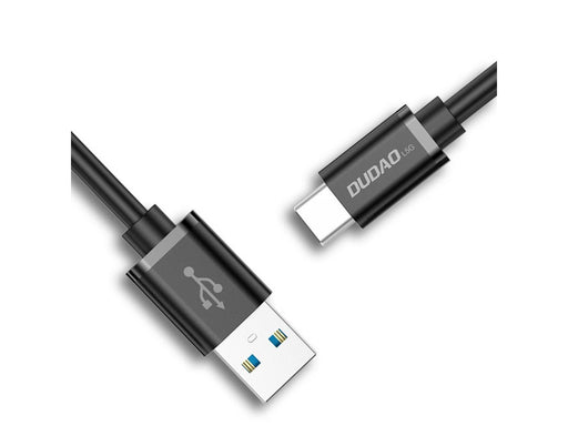 Dudao cable USB cable - USB Type C Super Fast Charge 1 m black (L5G-Black)