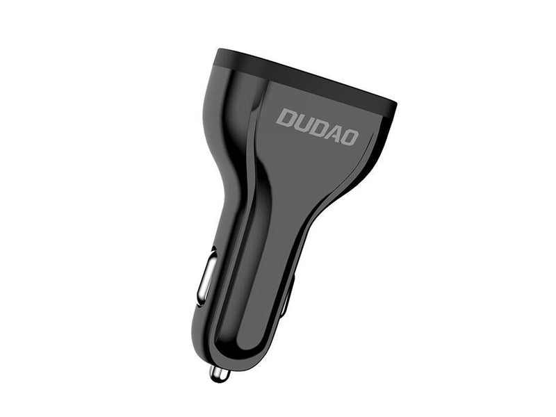 Dudao car charger quick charge Quick Charge 3.0 QC3.0 2.4A 18W 3x USB white (R7S white)