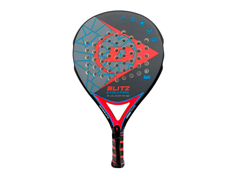 Dunlop Blitz Evolution Red HL Padelbat
