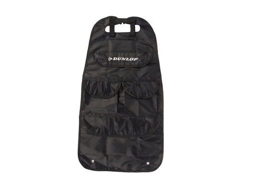 Dunlop - Car organizer / glove box / seat protector - black