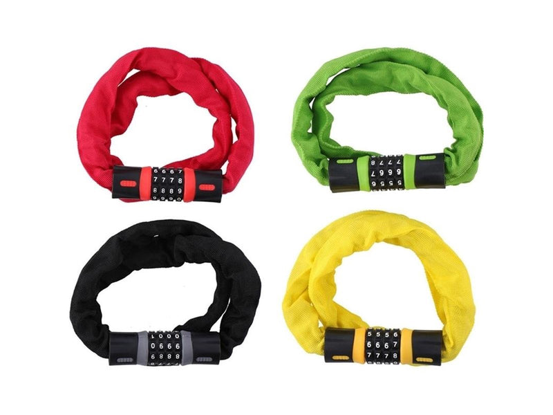 Dunlop - Chain Lock for Bike - Green
